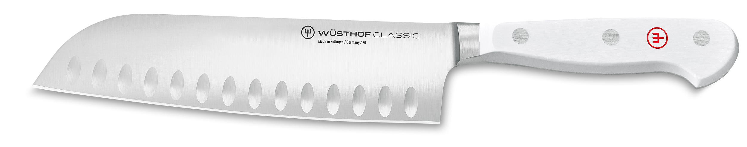 Wüsthof CLASSIC White Santoku kés 17cm