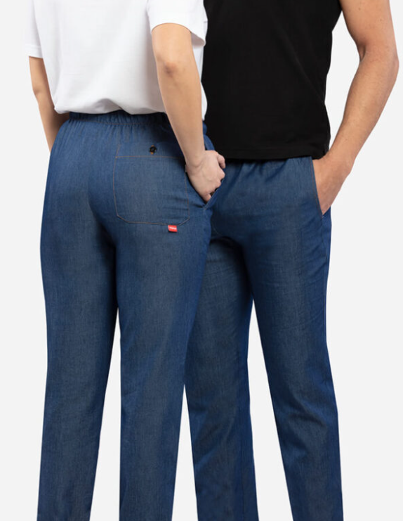 Szakácsnadrág TOMA jeans_testalkaton